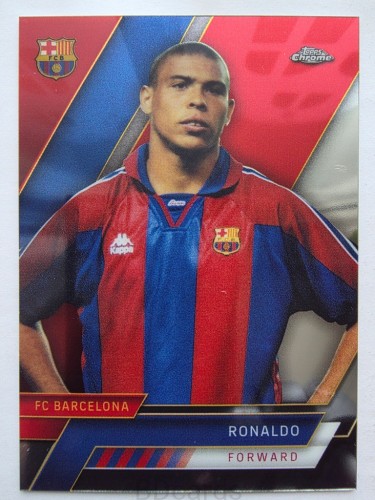 2022-23 Topps Chrome Set Ronaldo Nazario FC Barcelona Limited /FR20
