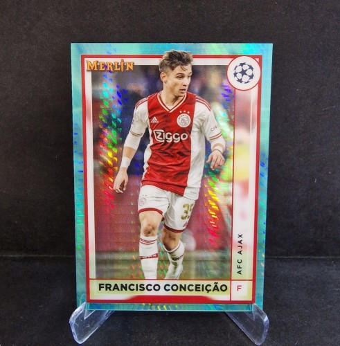 2022-23 Topps Chrome Merlin Aqua Prism Conceicao Ajax /AU3