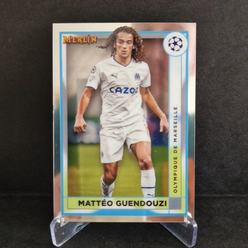 2022-23 Topps Merlin Chrome Guendouzi Ol. Marsylia /MR4