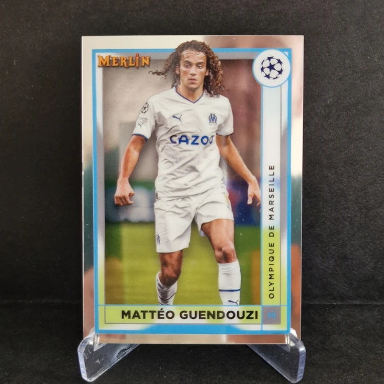 2022-23 Topps Merlin Chrome Guendouzi Ol. Marsylia /MR4