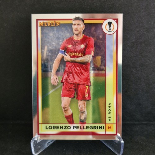 2022-23 Topps Merlin Chrome Pellegrini As Roma /MR1