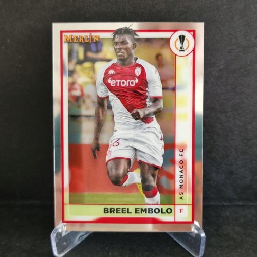 2022-23 Topps Merlin Chrome Embolo AS Monaco /MR2