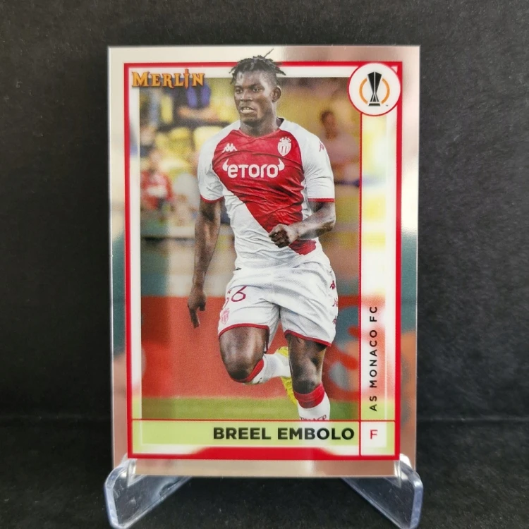 2022-23 Topps Merlin Chrome Embolo AS Monaco /MR2