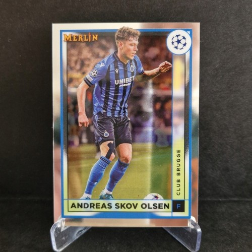 2022-23 Topps Merlin Chrome Olsen Club Brugge /MR3