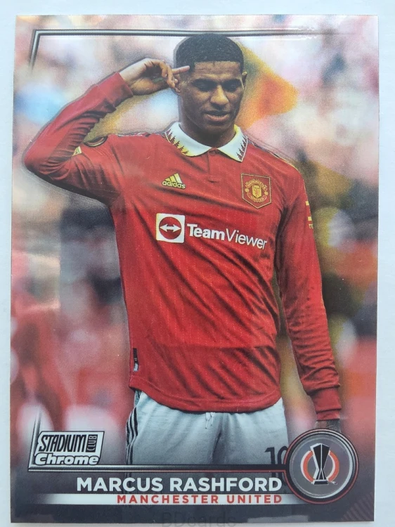 2022-23 Topps Stadium Chrome Marcus Rashford Manchester United /F