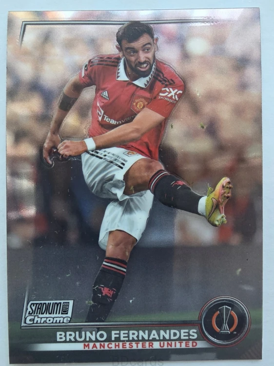 2022-23 Topps Stadium Chrome Bruno Fernandes Manchester United /F