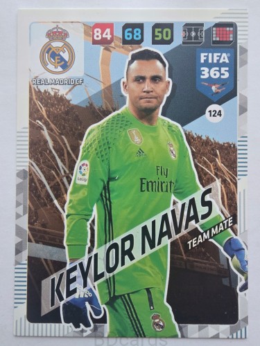 2018 Panini Fifa 365 Keylor Navas Real Madryt /F