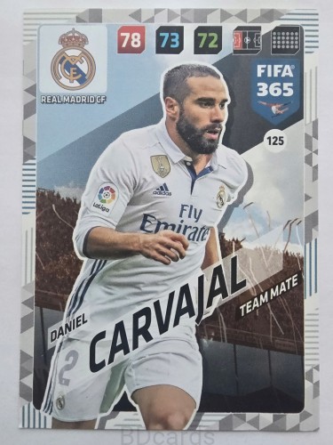 2018 Panini Fifa 365 Daniel Carvajal Real Madryt /F