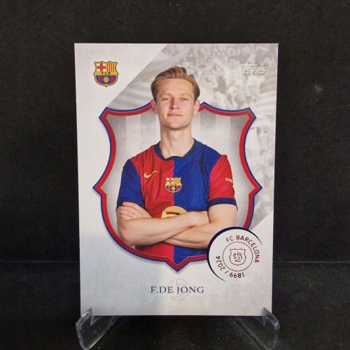 2025 Topps Set Fc Barcelona Frenkie de Jong /E3