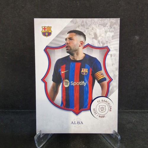 2025 Topps Set Fc Barcelona Alba Legends /E4