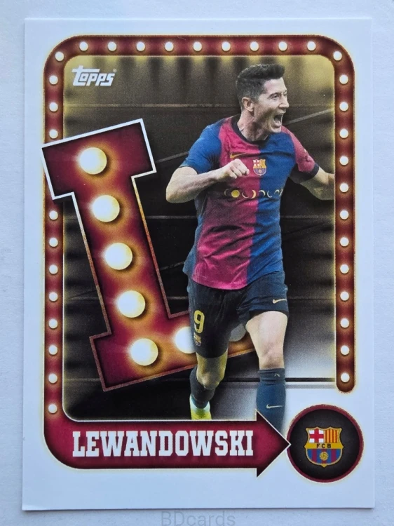 2025-26 Topps Fan Set Robert Lewandowski FC Barcelona /A