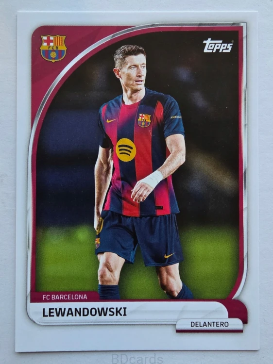 2025-26 Topps Fan Set Robert Lewandowski FC Barcelona /A