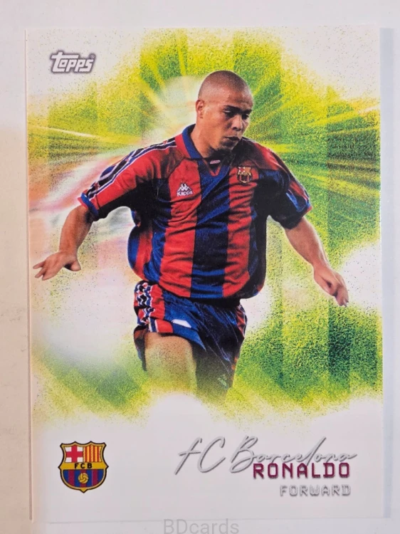 2025-26 Topps Fan Set Ronaldo Nazario Legend FC Barcelona /A