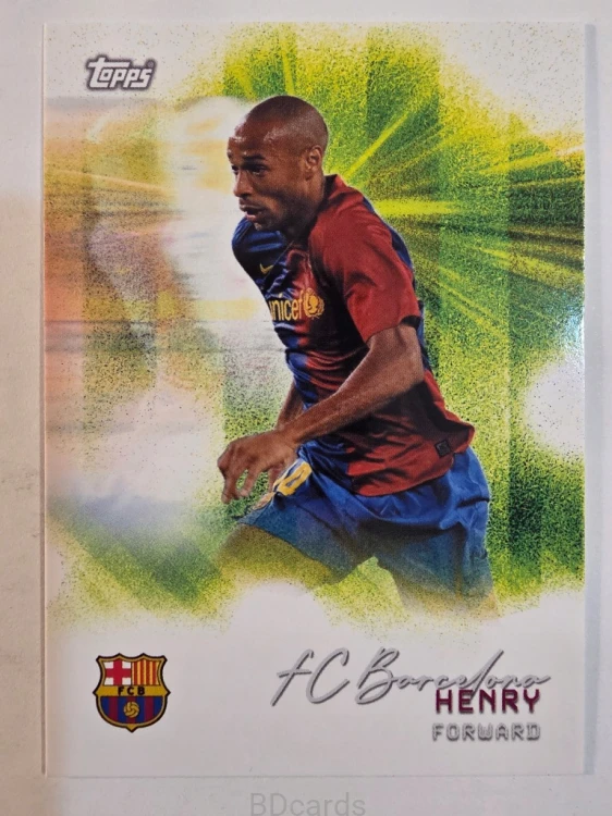 2025-26 Topps Fan Set Thierry Henry Legend FC Barcelona /A