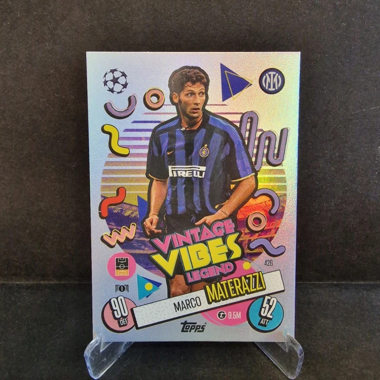 2024-25 Topps Match Attax Marco Materazzi Inter Legend /PR21