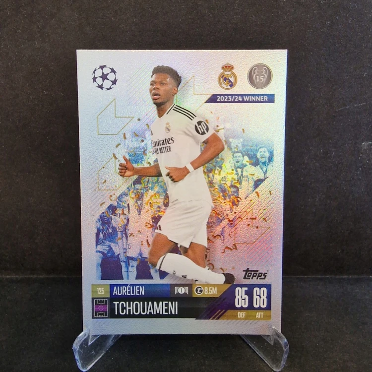 2024-25 Topps Match Attax Aurelien Tchouameni Real Madryt /PR23