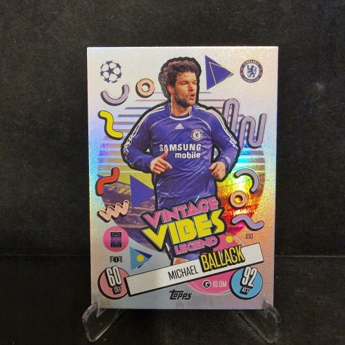 2024-25 Topps Match Attax Michael Ballack 430 Chelsea Legend /M17