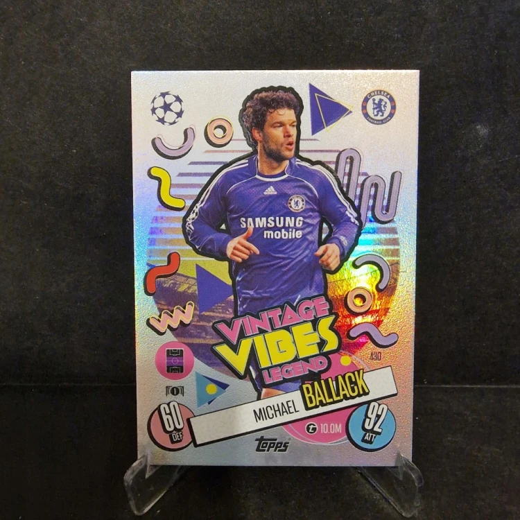 2024-25 Topps Match Attax Michael Ballack 430 Chelsea Legend /M17