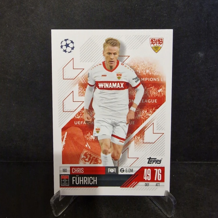 2024-25 Topps Match Attax Chris Fuhrich 180 VFB Stuttgard /M18