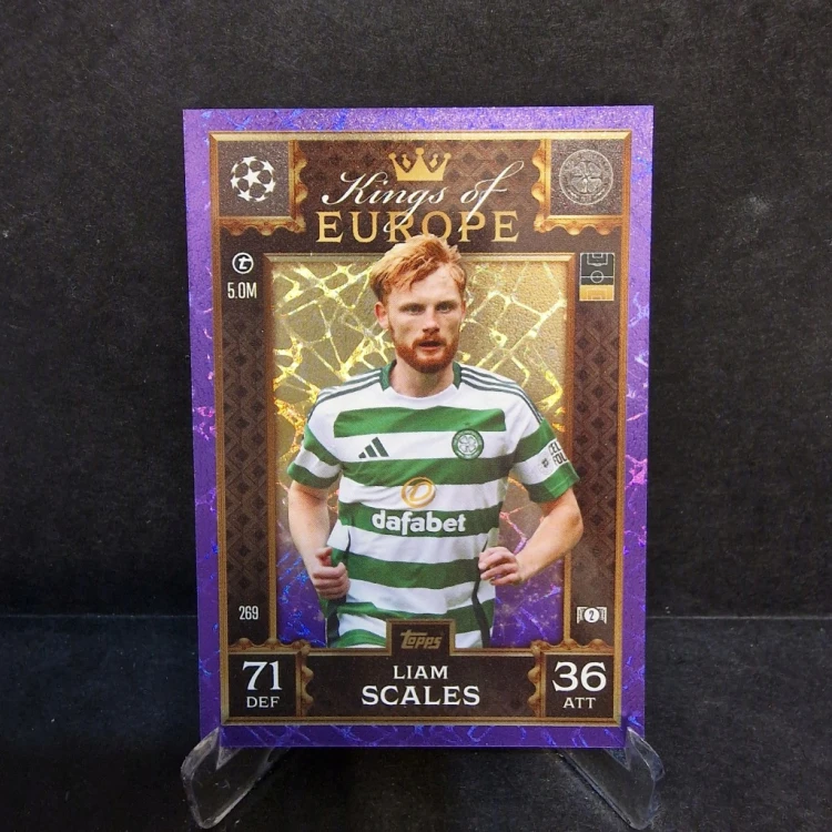 2024-25 Topps Match Attax Extra Scales Celtic Kings /N20