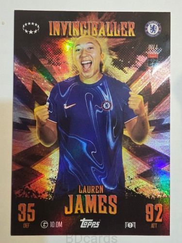 2024-25 Topps Match Attax Lauren James Chelsea Invinciballers /A