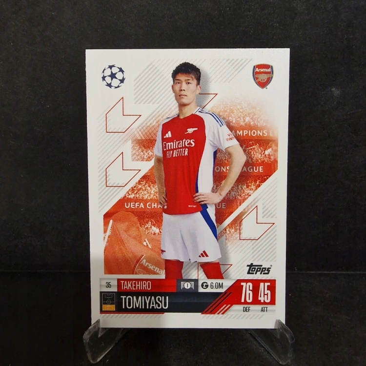 2024-25 Topps Match Attax Takehiro Tomiyasu 35 Arsenal /M18