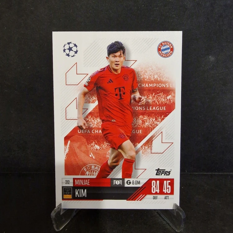 2024-25 Topps Match Attax Minjae Kim 212 Bayern Monachium /M19