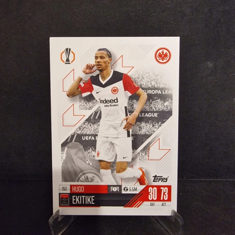 2024-25 Topps Match Attax Hugo Ekitike 252 Eintracht Frankfurt /M19
