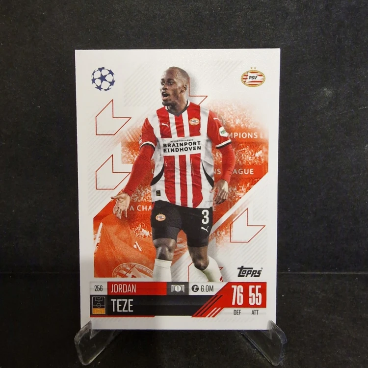 2024-25 Topps Match Attax Jordan Teze 256 PSV Eindhoven /M19