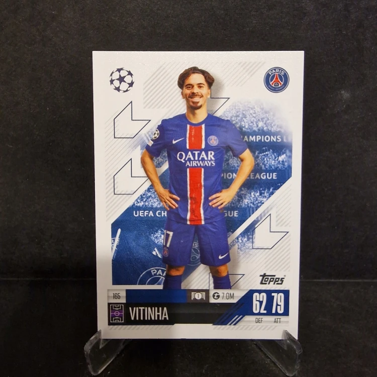 2024-25 Topps Match Attax Vitinha 165 PSG /M30