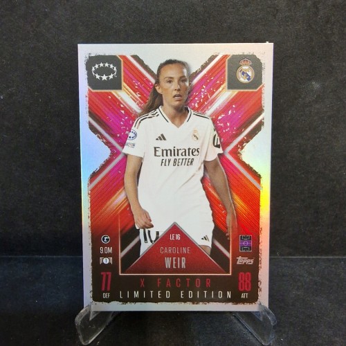 2024-25 Topps Match Attax Extra Veir Real Madryt Limited Edition /N16