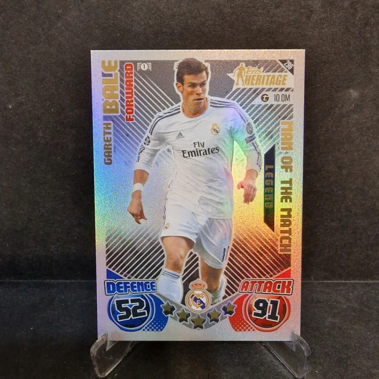2024-25 Topps Match Attax Extra Gareth Bale Real Madryt Heritage /N18
