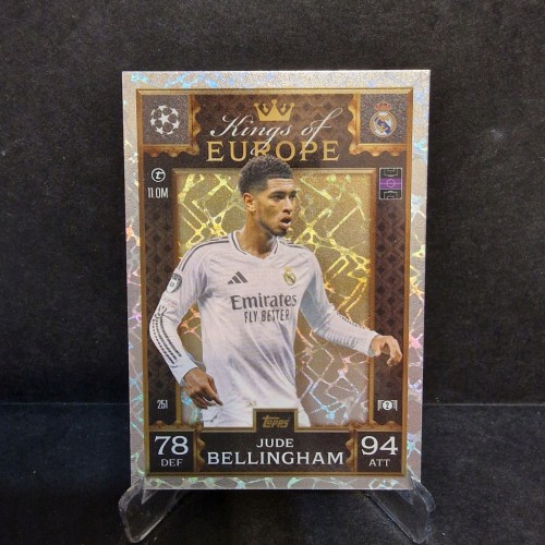 2024-25 Topps Match Attax Extra Bellingham Real Madryt Kings /N19