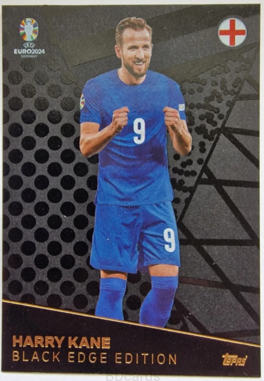 VD37 Kane Anglia Topps Euro 2024 Black Limited Edition