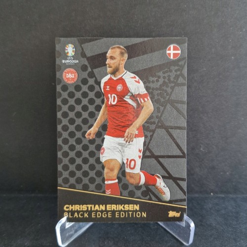 TE10 Eriksen Dania Topps Euro 2024 Limited Black