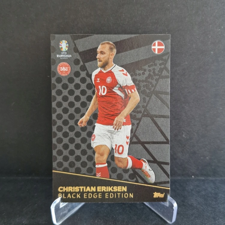 TE10 Eriksen Dania Topps Euro 2024 Limited Black