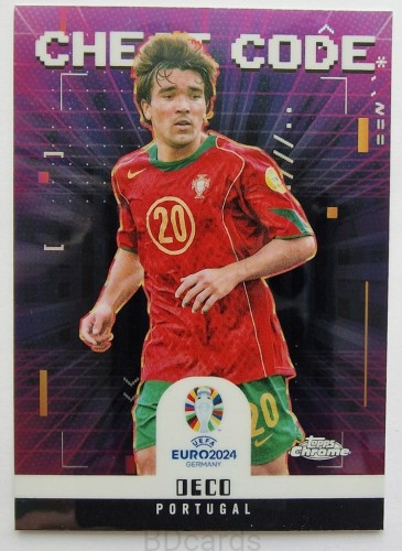2024 Topps Euro Chrome Deco Legends Portugalia /RU9