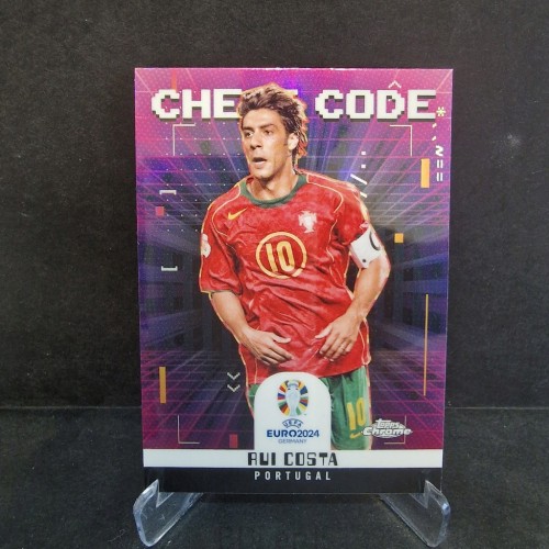 2024 Topps Euro Chrome Riu Costa Legends Portugalia /RU10