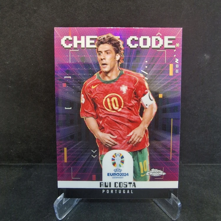 2024 Topps Euro Chrome Riu Costa Legends Portugalia /RU10