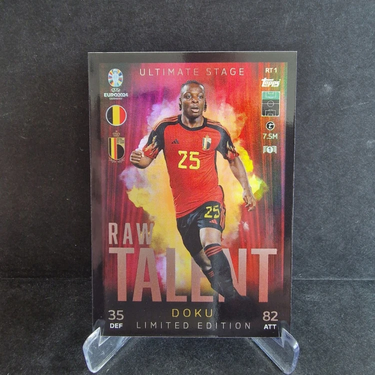 2024 TOPPS Euro Jeremy Doku Limited Edition /GZ23