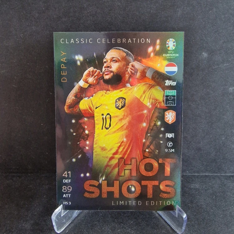 2024 TOPPS Euro Memphis Depay Holandia Limited Edition /GZ23