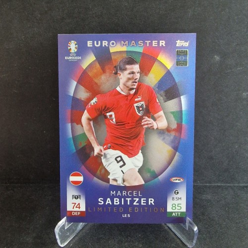2024 TOPPS Euro Marcel Sabitzer Austria Limited Edition /GZ24