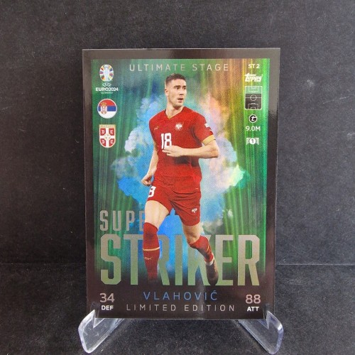 2024 TOPPS Euro Vlahović Serbia Limited Edition /GZ24