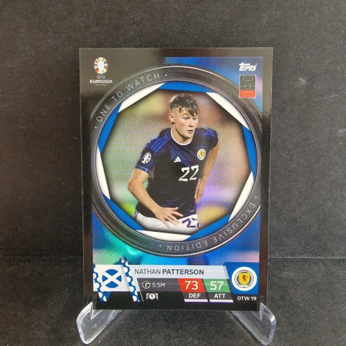 2024 TOPPS Euro Nathan Patterson Szkocja One to Watch /GZ27