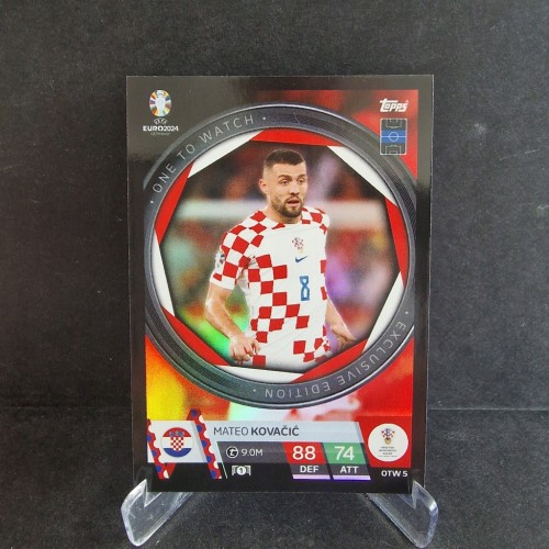 2024 TOPPS Euro Mateo Kovacić Chorwacja One to Watch /GZ27