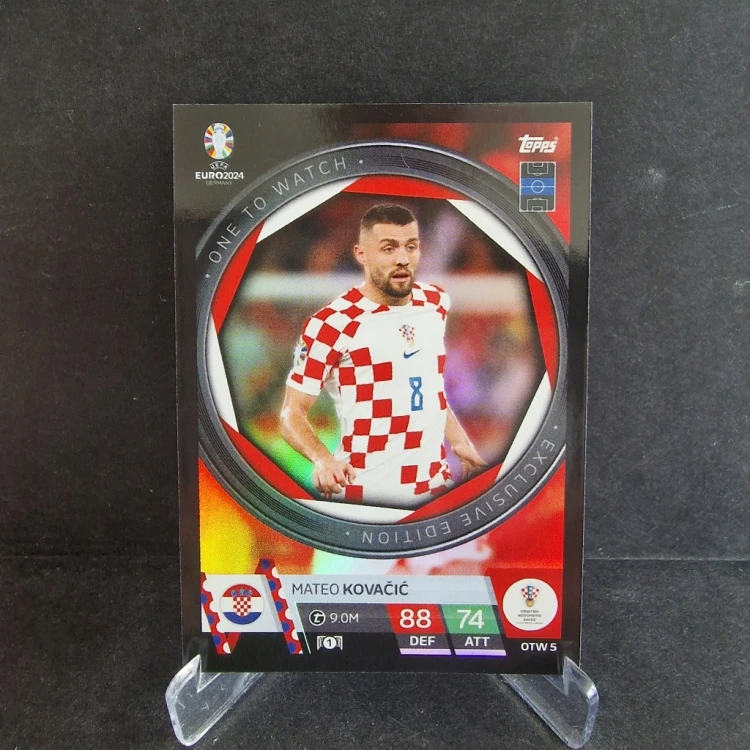 2024 TOPPS Euro Mateo Kovacić Chorwacja One to Watch /GZ27