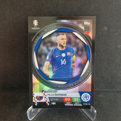 2024 TOPPS Euro Milan Skriniar Austria One to Watch /GZ28