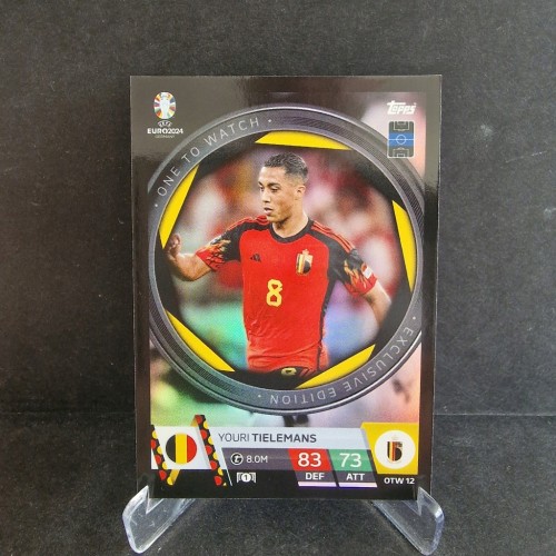 2024 TOPPS Euro Youri Tielemans Belgia One to Watch /GZ28