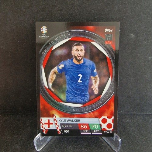2024 TOPPS Euro Kyle Walker Anglia One to Watch /GZ29