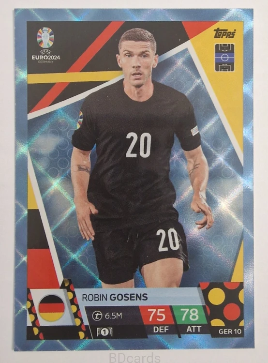 2024 Topps Euro Martin Robin Gosens Niemcy Crystal /Y13